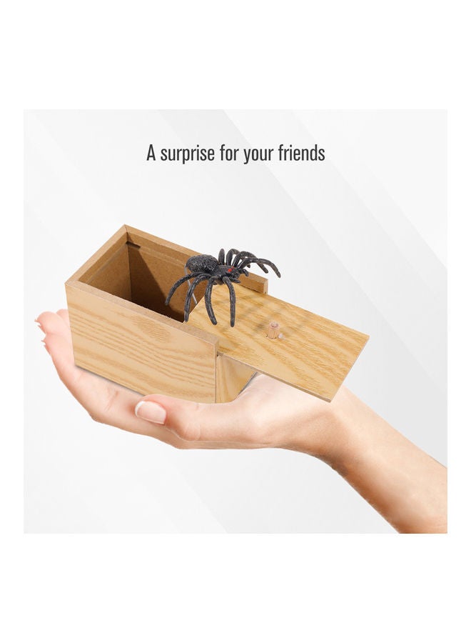 Spider Prank Scare Wooden Box Antistress Toy  - Image 5