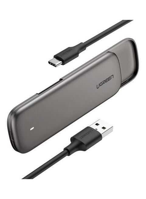 M.2 B-Key Hard Drive Enclosure Grey