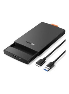 يو جرين علبة محرك أقراص صلبة خارجية من ساتا إلى USB 3.0 مقاس 2.5 بوصة أسود  - Image 1