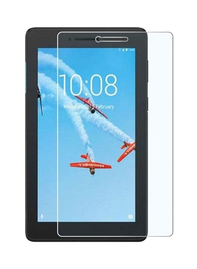 تيمبرد غلاس لاصقة حماية للشاشة من الزجاج المقوى لجهاز لينوفو تاب E7 شفاف - Image 1