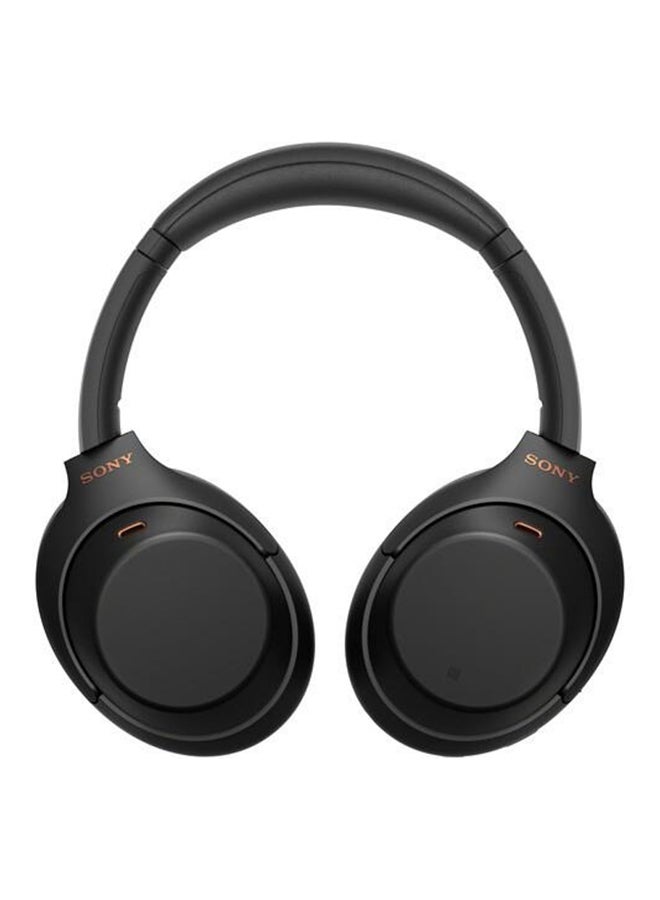 Sony - Wireless Noise-Canceling Over-Ear Headphones Black - Image 1