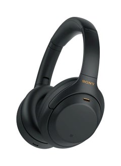 Sony Wireless Noise-Canceling Over-Ear Headphones Black  - Image 3