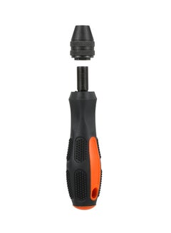 Rotating Self-Tightening Hand Twist Drill Bit Black/Orange - v1612446205/N43645181A_1