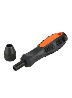 Rotating Self-Tightening Hand Twist Drill Bit Black/Orange - v1612446206/N43645181A_2