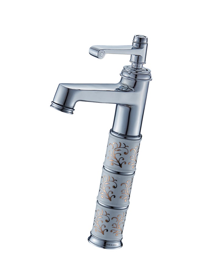 Generic - Chrome Mixer With Higher Basin Faucet Chrome Silver - Image 1