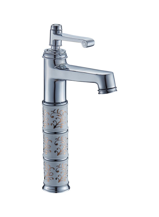 Generic - Chrome Mixer With Higher Basin Faucet Chrome Silver - Image 1