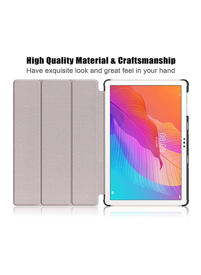 Protective Printed Case Cover For Huawei MatePad T10S Black - Image 2