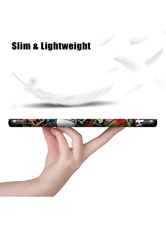 Protective Printed Case Cover For Lenovo Tab M10 Multicolour - Image 2