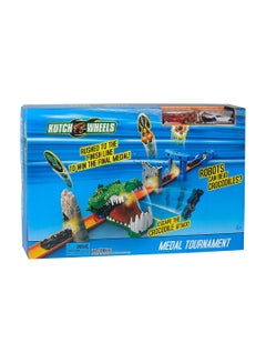 Car Race Track Set - Robot Wars Crocodile Multicolour