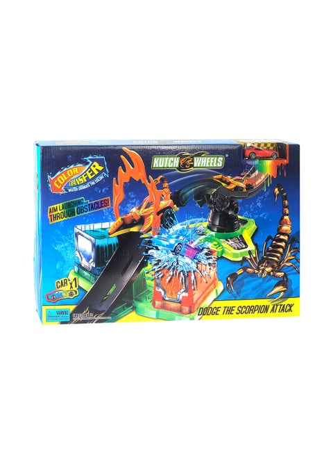 Racing Car With Magic Color Change Technology - Scorpion Attack Multicolour