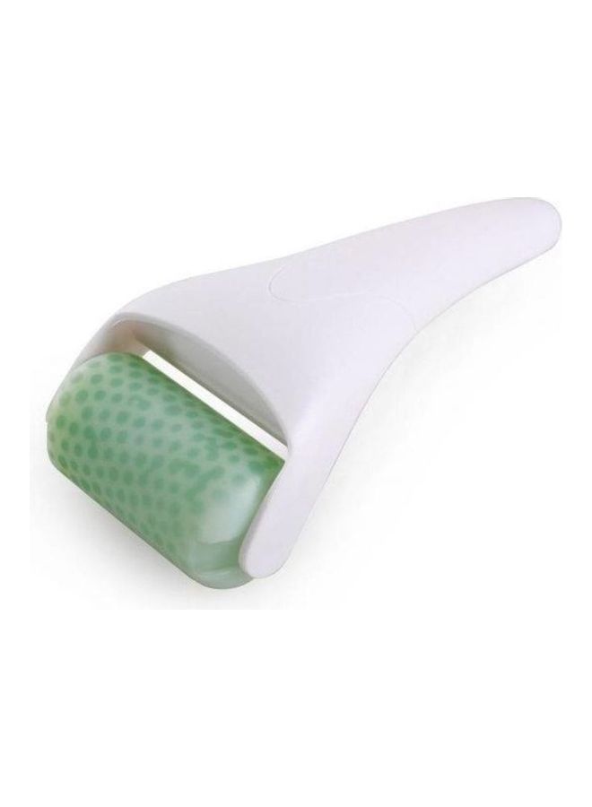 ZGTS Jade Facial Massage Roller Green/White 14cm - Image 1