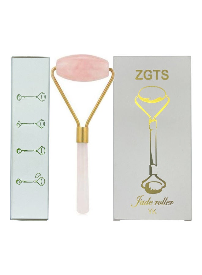زد جي تي اس رولر لتدليك الوجه وردي/ذهبي 13سم - Image 1