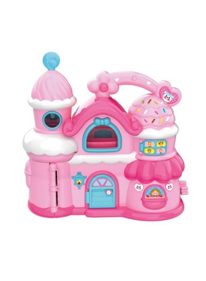 بسمة طقم لعبة فيلا بشكل قلعة - Image 1