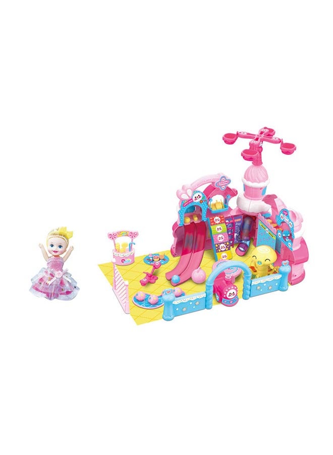 بسمة طقم لعبة فيلا بشكل قلعة - Image 2