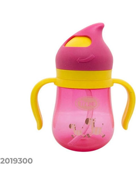 Plastic Feeding Bottle With Handle 210 ml