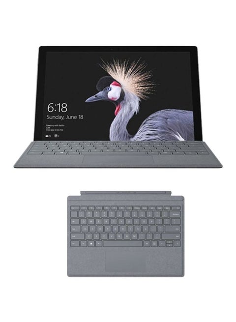 Surface Pro Convertible LTE Laptop With 12.3-Inch Display, Intel Core i5/4GB RAM/Windows 10 Professional/128GB SSD/Intel HD Graphics 620 With Microsoft Surface Pro Signa TypeCover KeyBoard Silver
