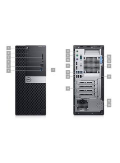 DELL OptiPlex 7070 Mini PC, Core i5 Processor/8GB RAM/1TB HDD/Intel UHD Graphics 630 Black  - Image 3