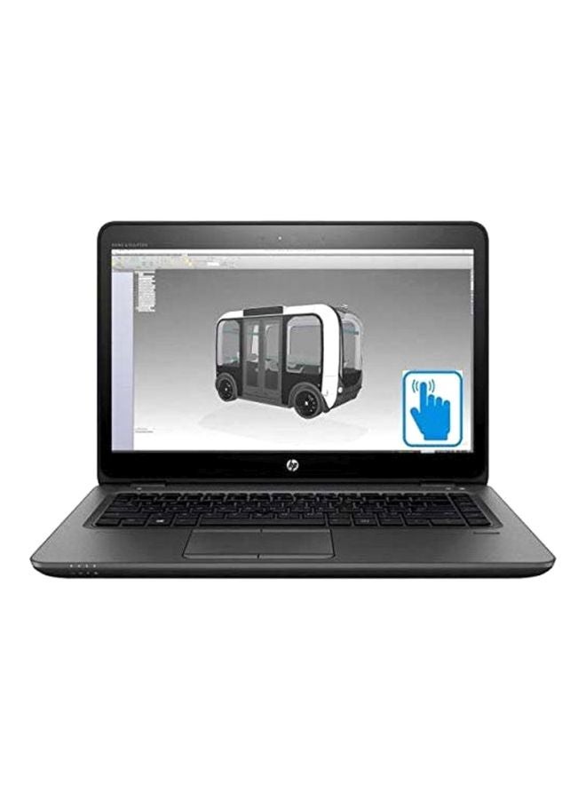 HP ZBook 14u G4 Laptop With 14-Inch Display, Core i7 Processor/16GB RAM/256GB SSD/2GB AMD FirePro W4190M Graphic Card Black  - Image 1