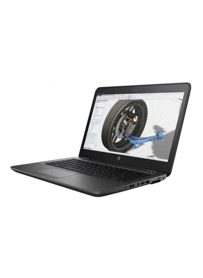 HP ZBook 14u G4 Laptop With 14-Inch Display, Core i7 Processor/16GB RAM/256GB SSD/2GB AMD FirePro W4190M Graphic Card Black  - Image 4