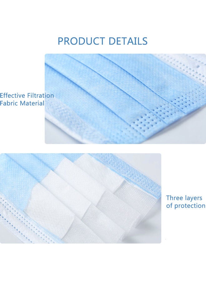 50 كمامة وجه واقية للاستخدام مرة واحدة - Image 4