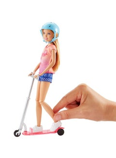 Barbie Stacie And Scooter Doll Set  - Image 5