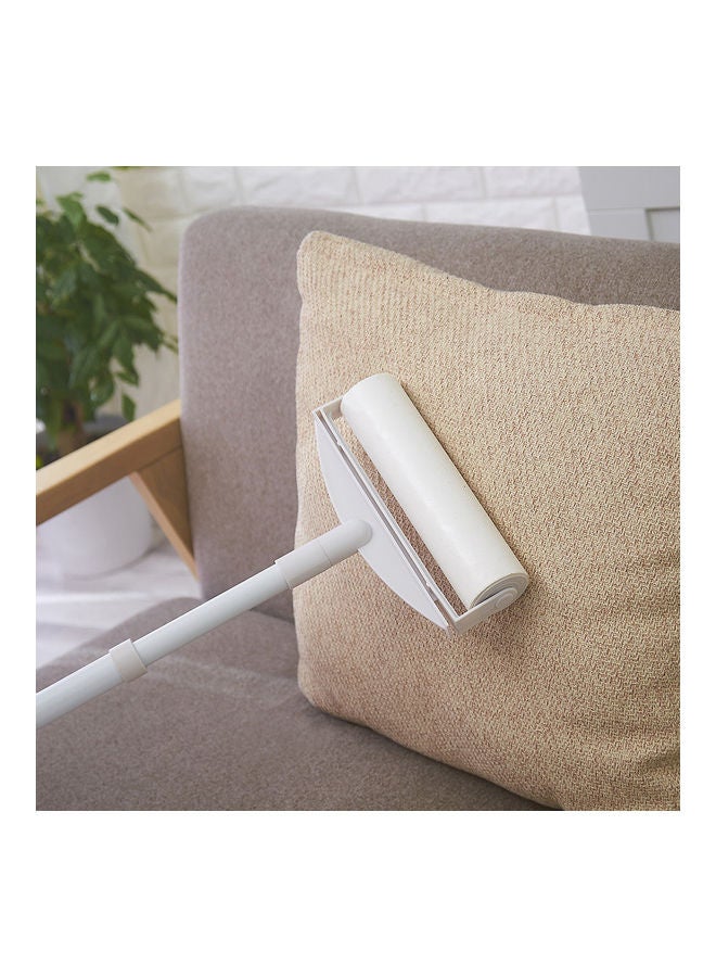 Sticky Mop with Extendable Handle Sticky Paper Roller White 69.00x7.00x13.00cm - Image 2