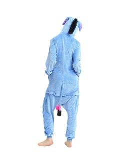 JOLLY Donkey Pattern Hooded Jumpsuit Blue/Purple  - Image 3