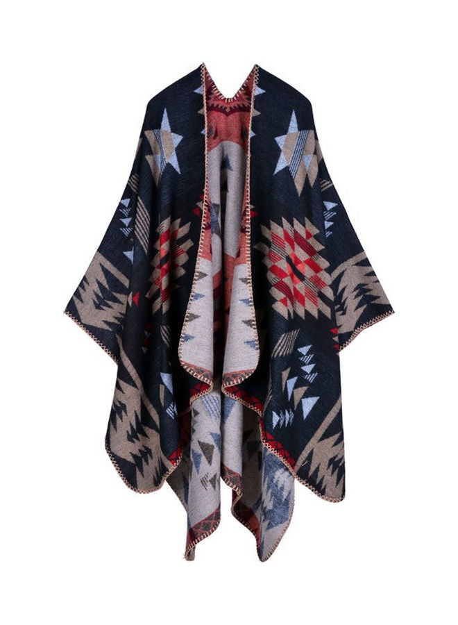 JOLLY - Star Flower Printed Shawl Multicolour - Image 1