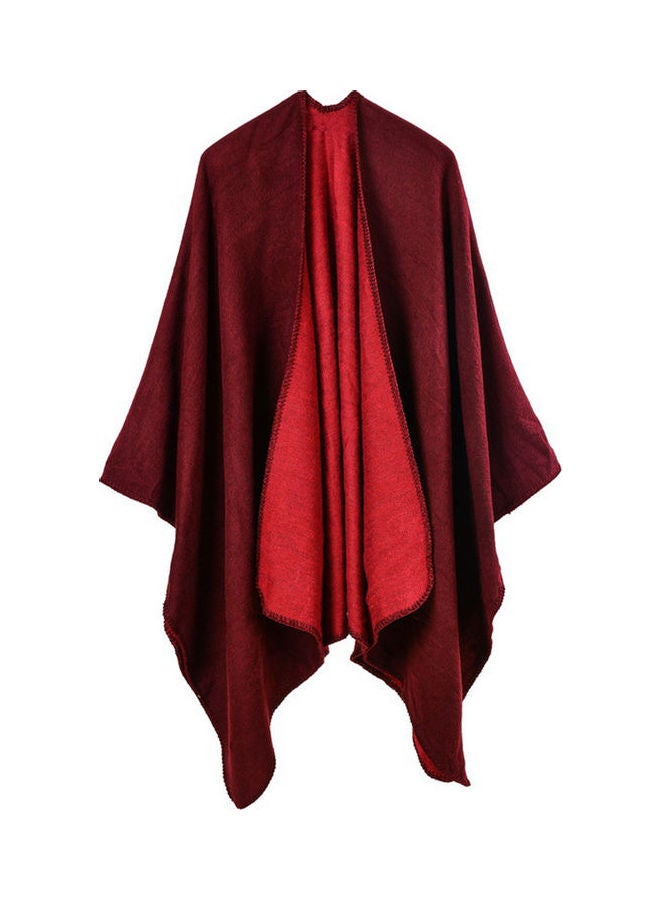 JOLLY - Solid Shawl Red - Image 1