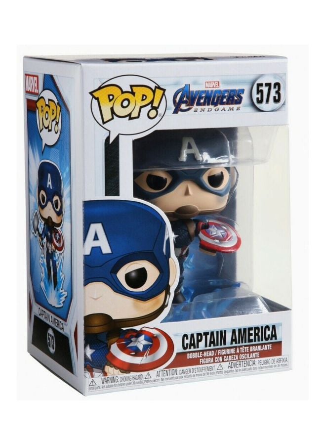 Funko - Pop Marvel Captain America With Brokenshield And Mjolnir Vinyl Figure 2.5 x 2.5 x 3.75inch - Image 1