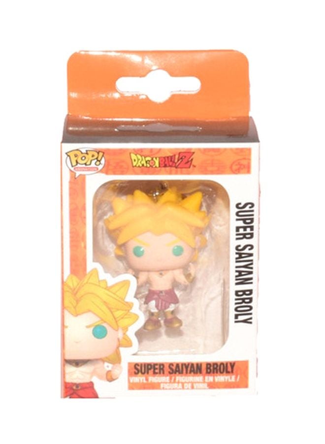 Funko Pop! Dragon Ball Broli  Figure Toy Keychain Beige/Yellow/Brown - Image 3