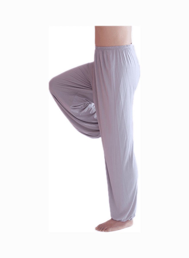 جولي بنطال رياضي هاريم سادة رمادي - Image 2