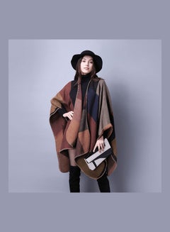 Plaid Printed Shawl Multicolour
