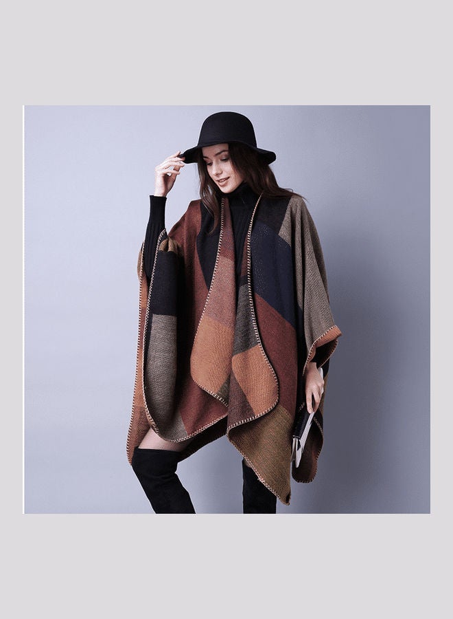 JOLLY - Plaid Printed Shawl Multicolour - Image 1