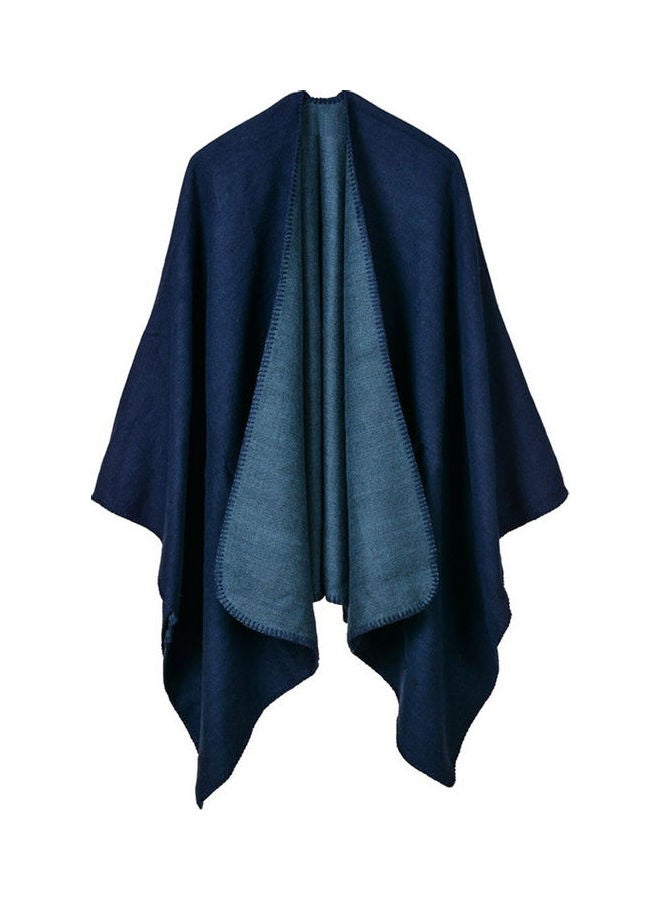 JOLLY - Solid Shawl Blue - Image 1