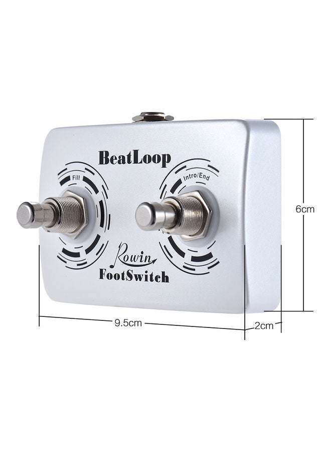 Rowin Beat Loop Dual Foot Switch Pedal  - Image 2
