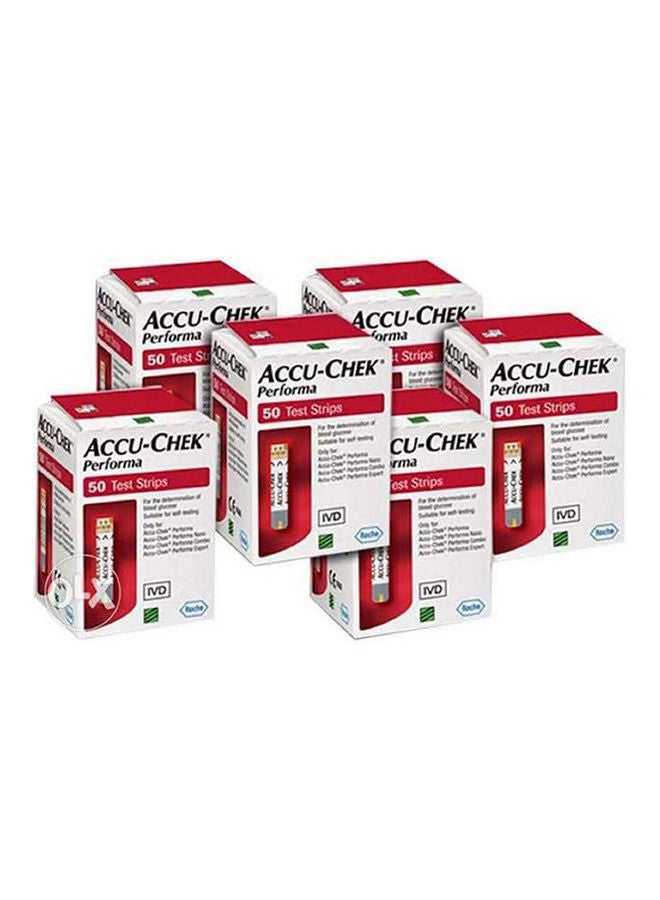 ACCU-CHEK Performa Sugar Test Strips - 6 Packs  - Image 1