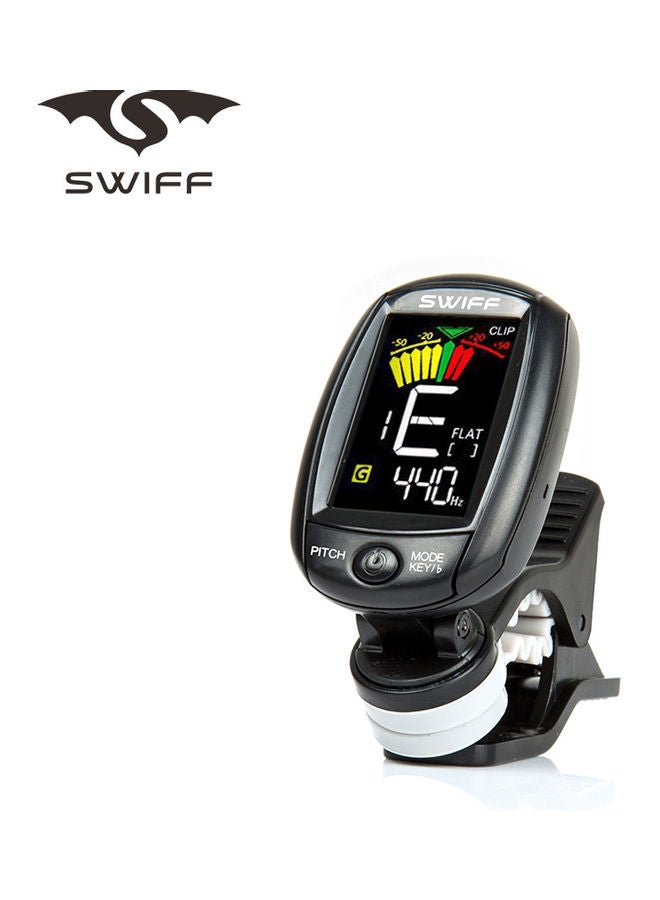 SWIFF Rotatable Clip-on Tuner  - Image 1