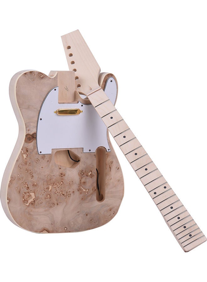 Muslady Tl Tele Style Unfinished Electric Guitar DIY Kit  - Image 4