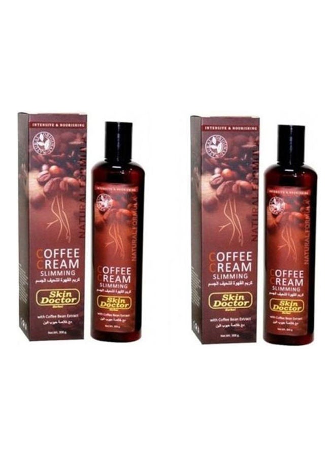 Skin Doctor Coffee Cream Slimming With Coffee Bean Extract -2 Pcs 300grams 
