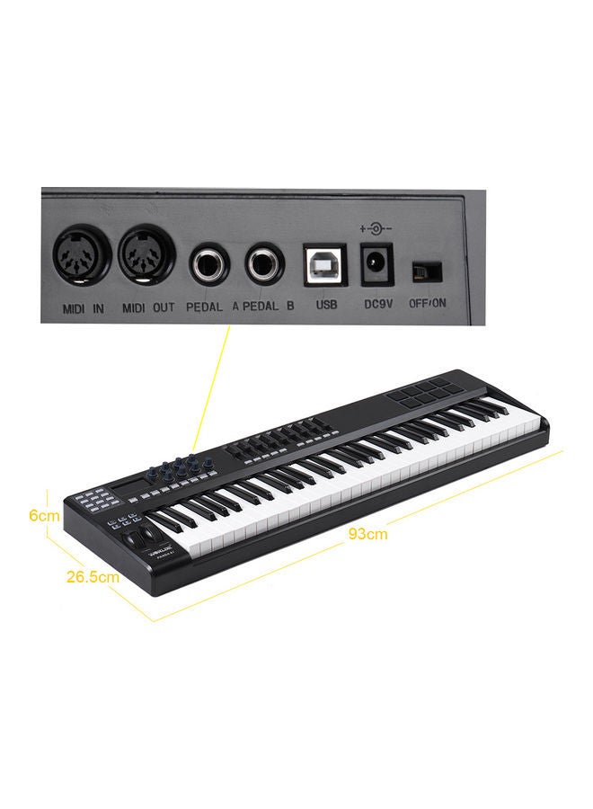 Panda 61-Key USB MIDI Keyboard Controller