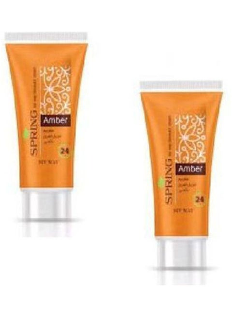 Spring Amber Deodorant Cream 2Pcs 40grams