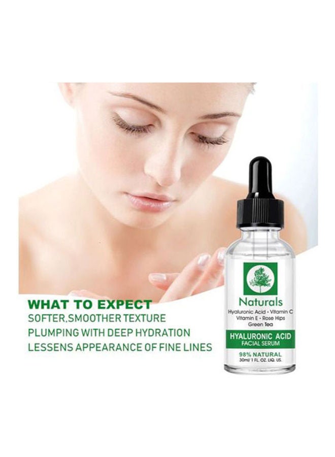 NATURALS - Hyaluronic Acid Facial Serum -1pcs 30ml - Image 1