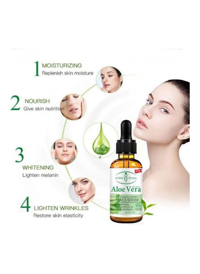Aichun beauty - Aloe Vera With Vitamin E Collagen Face Serum 30ml - Image 1