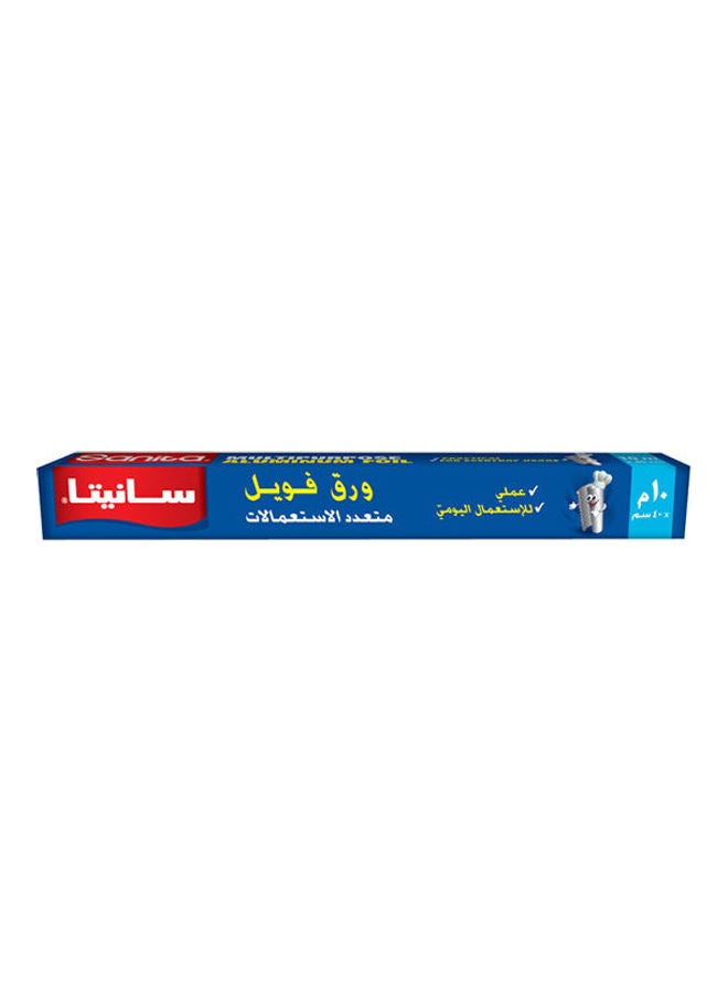 Sanita Aluminum Foil Multipurpose Silver 10meter 