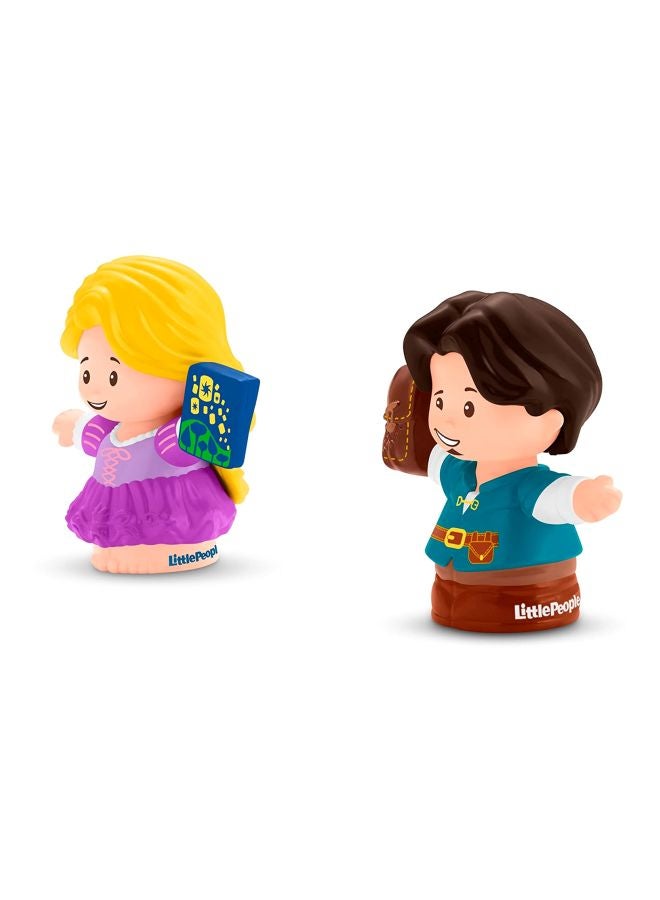 Fisher-Price - Disney Princess Rapunzel And Flynn Figure Set FGY22 4.9x2.8x1.8inch - Image 1