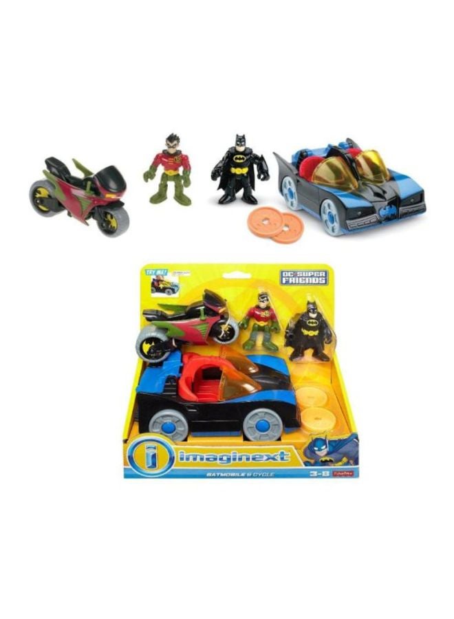 Fisher-Price - Imaginext Batmobile And Cycle Set CGL38 - Image 1