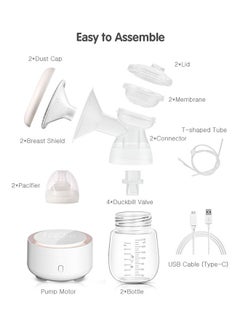 YOUHA Electric Double Breast Pump With Night Light  - Image 3