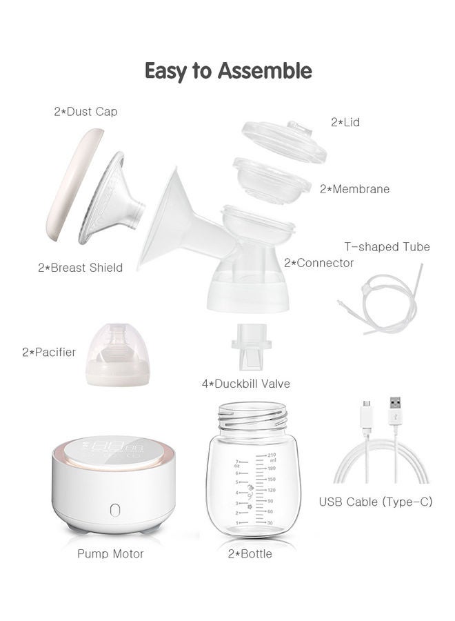 YOUHA Electric Double Breast Pump With Night Light - Image 3