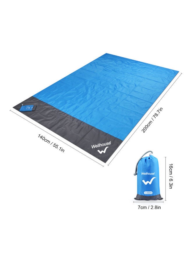 Generic Waterproof Beach Blanket Outdoor Portable Picnic Mat 16*7*7cm  - Image 2